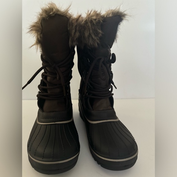 NWOT DREAM PAIRS Women's Warm Faux Fur Lined Mid Calf Winter Snow Boots, Size 7 - Picture 3 of 8